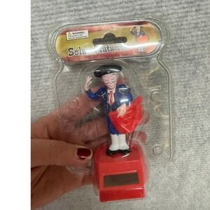 NEW El Matador Solar Powered Dancing Bobble Head‎ Dancer RARE Collectible! RED!